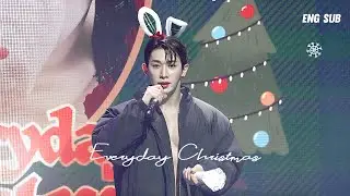 [Eng sub] 221203 Everyday Christmas Wonho fancam | 원호 엔딩멘트