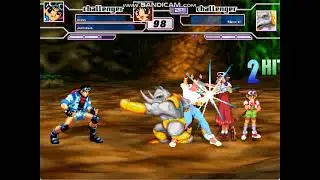 Mugen Battle Rai & Arina vs Neff (Altered Beast)