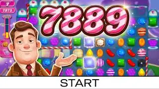 Candy Crush Saga Level 7889 | No Boosters