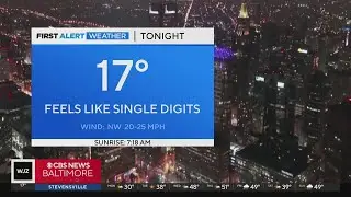 Dangerously cold temperatures prompt school delays in Maryland