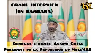 Interview du Général d'armée Assimi Goïta.