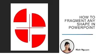 How to fragment a shape in PowerPoint