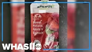 Sprout Organics expands baby food recall over possible lead contamination