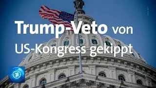 81 der 100 Senator:innen waren daf&uuml;r, Trumps Veto zu &uuml;berstimmen