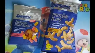 Geschmackstest von Proteinsnacks
