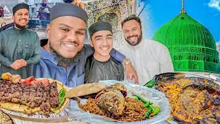 Madina Food Tour with New York 🇺🇸 Friends Fried Fish 🐟 Chapli Kebabs, Breakfast & NYC MeetUp
