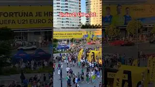 ⚽ Electric Atmosphere Slovakia | UK vs Germany U21 Final | Dramatic Clash 🍀