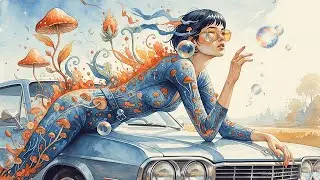 Fantasy | Surreal | Between the Glow [AI Music Video]