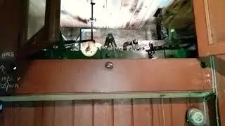 Cowling Holy Trinity Church Clock Mechanism strikes 12 o'clock