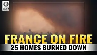 Man Battles France&rsquo;s Largest Wildfire in 80 Years
