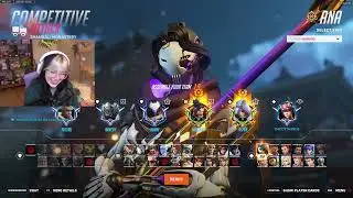 21K heals! Aspen LIFEWEAVER + ANA + JUNO - Overwatch 2 Gameplay Season 20 Top 500
