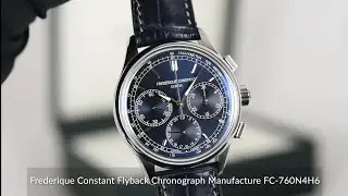 Frederique Constant Flyback Chronograph Manufacture FC-760N4H6