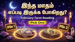Monthly Tarot Reading Tamil 🌙 | This Month Prediction & Divine Guidance | Pick a Card