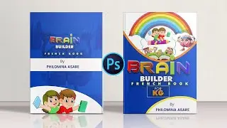 How I Designed This Colorful Kids' Book Cover | Photoshop Tutorial (Step by Step)