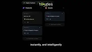 Public boards with t0ggles
