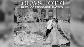 Loews Hotel Miami Beach Wedding: Best Places for Photos | The Knot Spot with Suzanne Delawar
