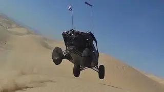 Drag Race and Hard Crash of Can-Am Maverick X3 X RS