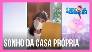 Fe Paes Leme d&aacute; apartamento de presente para a m&atilde;e