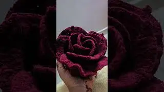 Thai Rose crochet🌹#crochet #creative #ideas #flowers #thairose