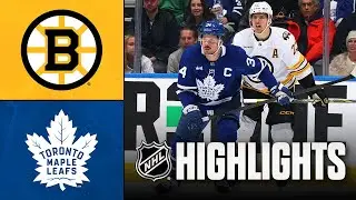 NHL Highlights | Bruins vs. Maple Leafs | November 08, 2025