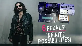 6 Pedals, Infinite Possibilities! My Touring MIDI Pedalboard!