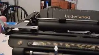 Underwood Master Typewriter
