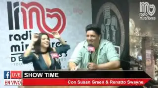 SHOW TIME ENTREVISTA CON ALEJANDRA ALFARO Y FERNANDO ORE