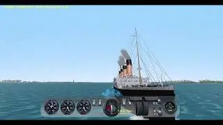 RMS Titanic Virtual Sailor 7 NY Harbor