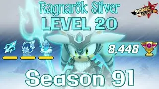 1 Hour of Level 20 Ragnar&ouml;k Silver Gameplay [Sonic Forces Speed Battle]