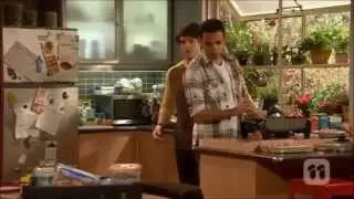 Chris and Nate kiss scene ep 7008