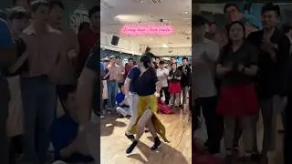 Jam circle with routine of Momentum basic 💃🏻🕺🏻 #dancer#lindyhop#kpopteacher#swing #danceteacher