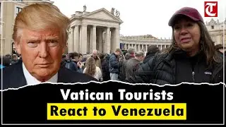 Latin American Tourists at Vatican React to US Operation in Venezuela