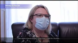 Polish community support worker, Iwona Erturan discusses taking the Covid-19 vaccination
