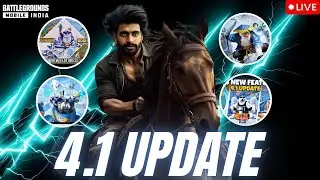 🔴Happy Christmas Mawa's🎅|| BGMI New 4.1 Update🤩 Telugu Solo Vs Squad Live🔥#bgmilive #pubglive