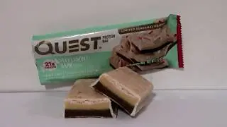 #Taste-Test- Questbar Limited Edition  ✳Peppermint-Bark✳