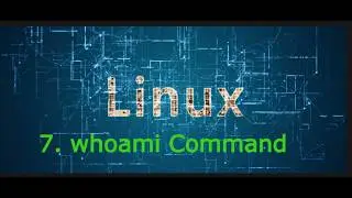 6. How to use whoami command | Linux tutorial #linux #linuxtutorial #devops