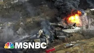 Residents outraged over slow response to Ohio train derailment