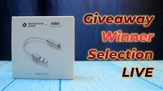 Headphone Zone x DDHiFi DAC Giveaway Winner Selection LIVE 🔴 TechNtech Tamil