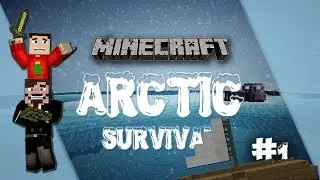 Minecraft Adventure - Arctic Survival - Ep1 Shipwrecked !
