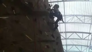 Kathryn Rock Climbing