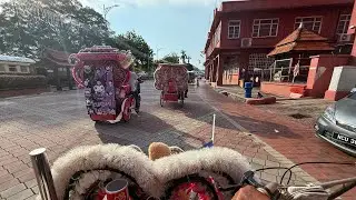 Naik Beca Labubu Melaka dari Rumah Merah Stadthuys ke Jonker Walk