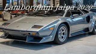Lamborghini Jalpa 2026 Is Back! 🔥 V8 Hybrid Supercar Revival You Didn’t Expect