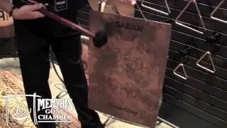 Sabian ThunderSheet 18x26 Demo at Memphis Gong Chamber