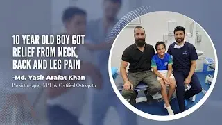 #happy  #backpain #viralvideo  #physiotherapy #osteopathy #dubai #uae #children #patient #neckpain