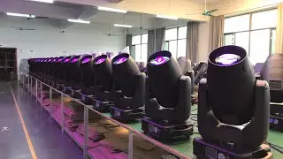 Super beam 380 380w Osram rainbow moving head lighting
