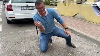 Suceava- la găurica de …3 metri cubi ai șanse mari să îneci mașina cu totul!!