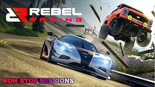 REBEL RACING🎮🔥 | Android iOS Game play | Android offline Game | NonStop Missions