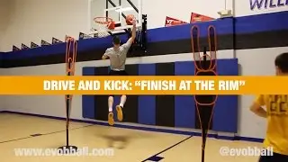 Basketball Drills: Drive and Kick 