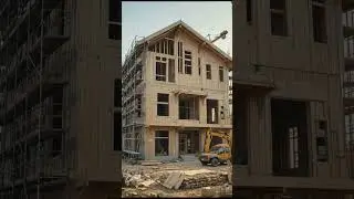 Modern House Construction in Augmented Reality: Stunning Step-by-Step 4K Timelapse