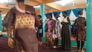 Minister Awini James Ororo Ministring with Bawku Central AG Choir Revival Band